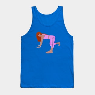 Self love is not selfishness, sport is health. Tank Top